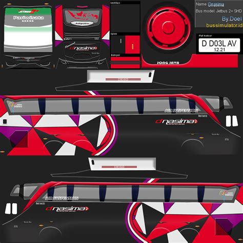 Bussid Skin Bus Simulator Indonesia Mod
