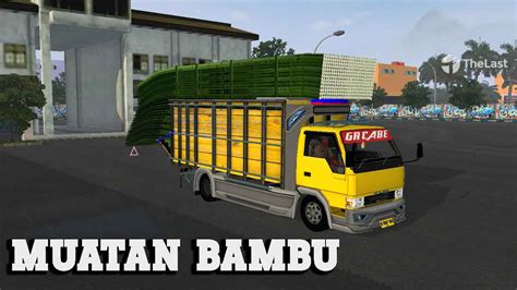 Bussid Truck Muatan Bambu