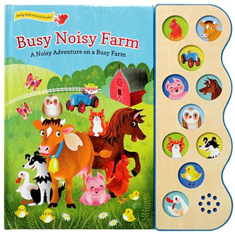 Busy Noisy Farm Book