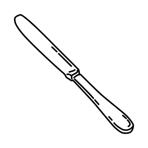 Butter Knife Outline