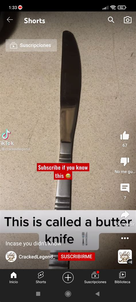 Butter Knife Slang