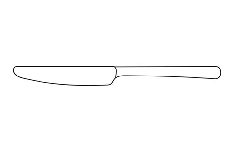 Butter Knife Template