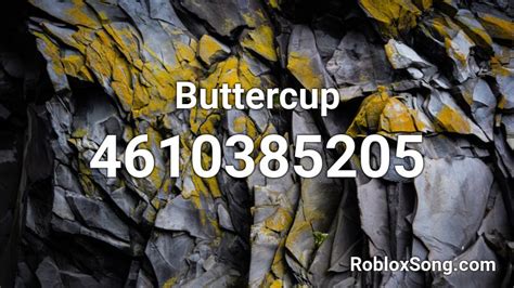 Buttercup Roblox ID