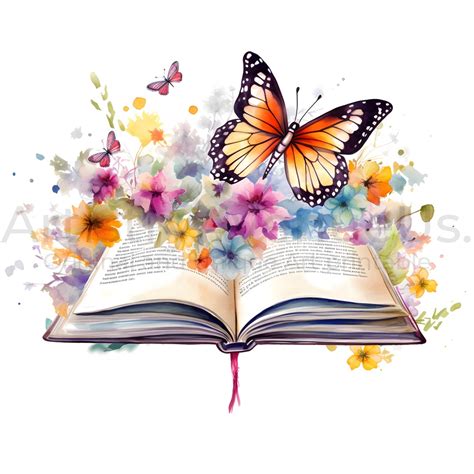 Download Butterflies and Book Commercial Use