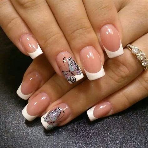 Butterfly Under Acrylic Nails: A Trendy Style For 2023
