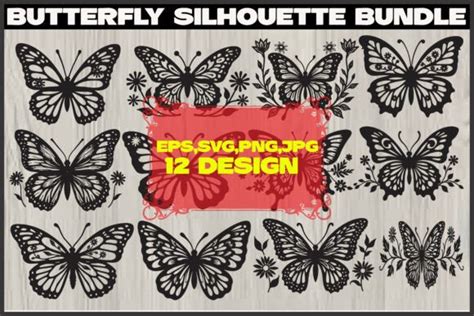 Download Butterfly Bundle Silhouette