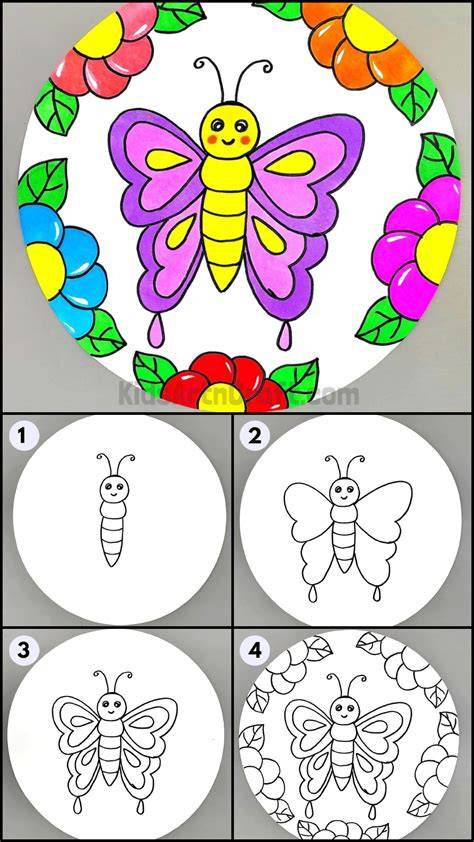 Butterfly Drawing Materials