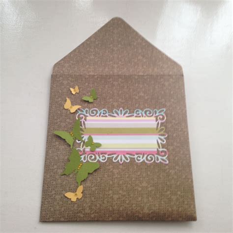 Download Butterfly Envelope For Crafts