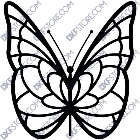 Download Butterfly Files DXF Files