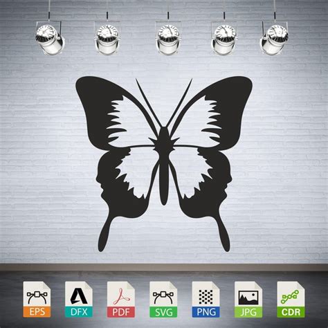 Download Butterfly Flying Commercial Use DXF Files