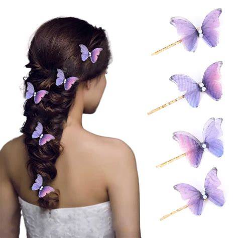 Butterfly Hair Pins