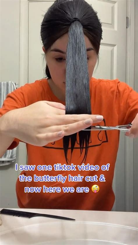 Butterfly Haircut TikTok