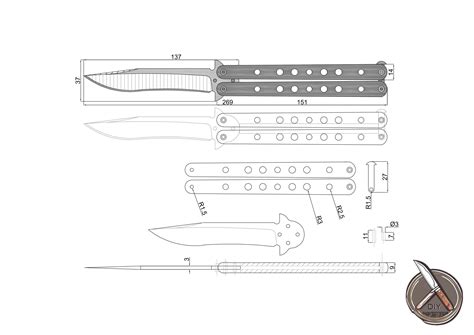 Butterfly Knife Blueprint