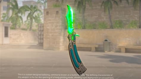 Butterfly Knife Emerald Csgo