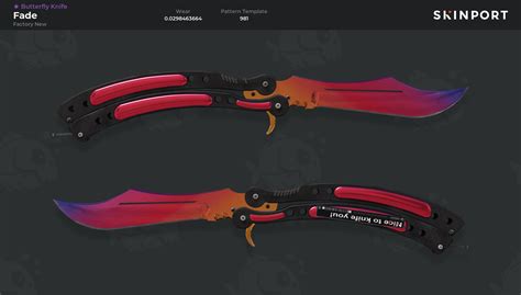 Butterfly Knife Fade