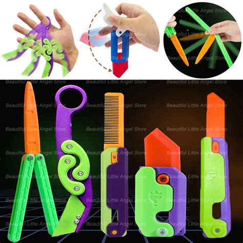 Butterfly Knife Fidget Toy