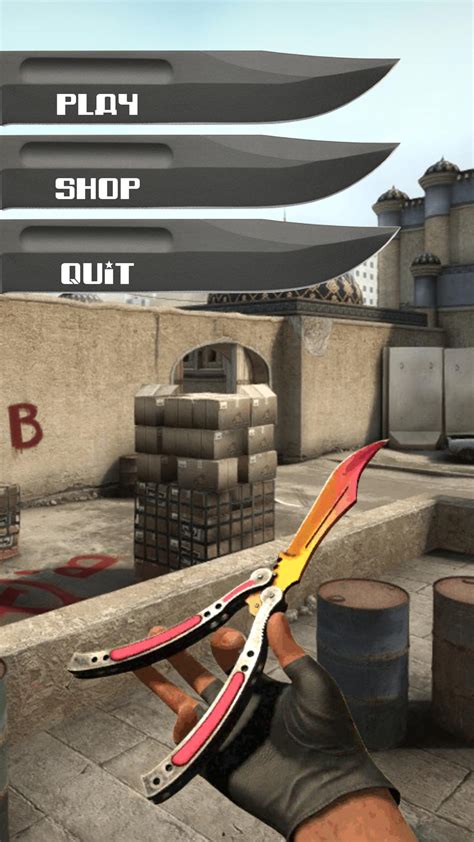 Butterfly Knife Game