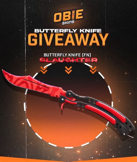 Butterfly Knife Giveaway