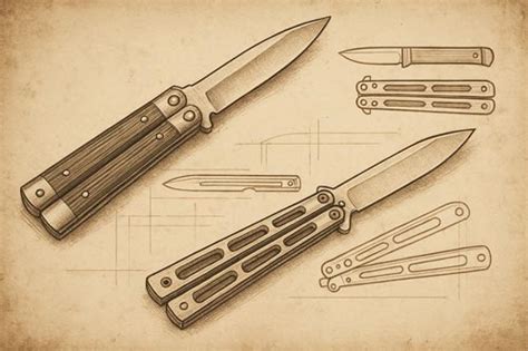 Butterfly Knife History