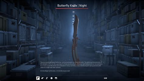 Butterfly Knife Night