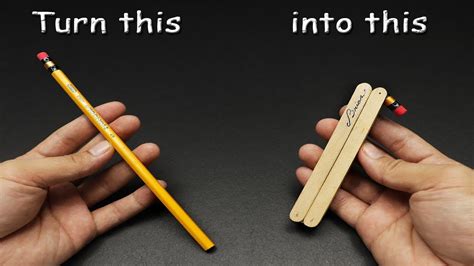 Butterfly Knife Pencil