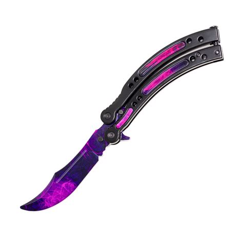 Butterfly Knife Purple