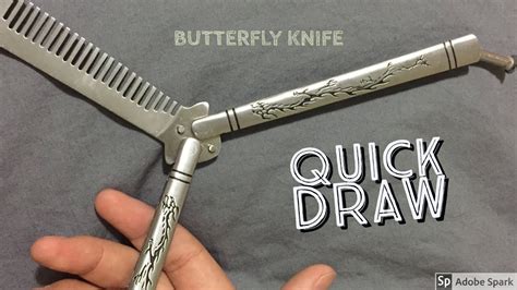 Butterfly Knife Trick Quick Draw