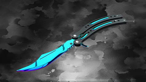 Butterfly Knife Wallpaper