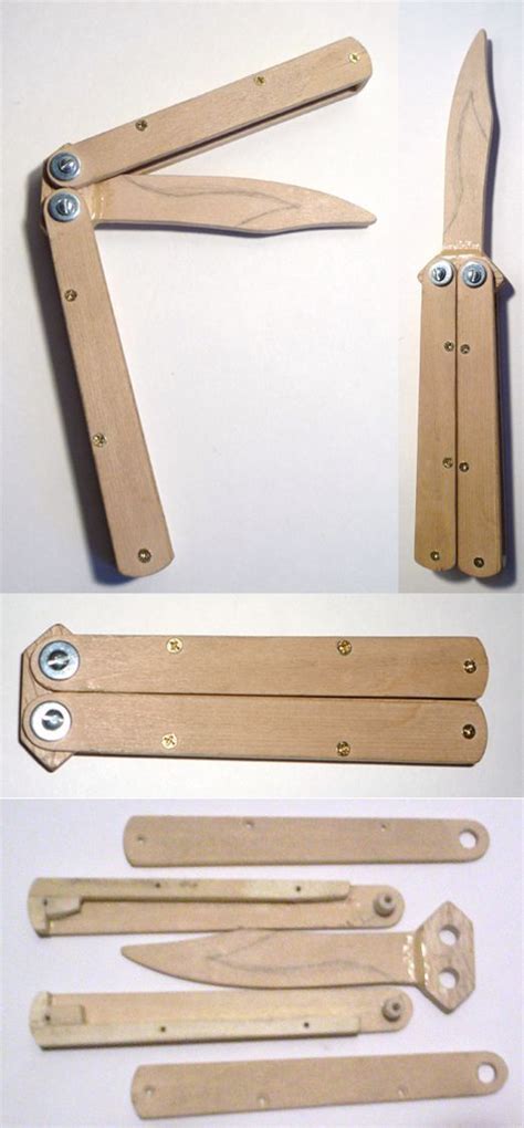 Butterfly Knife Wood
