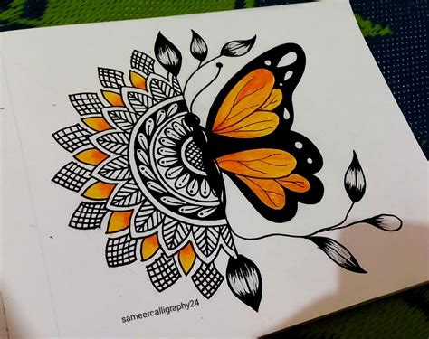 Download Butterfly Mandala Crafts