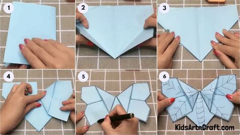 Butterfly Paper Craft Step By Step