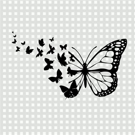 Download Butterfly Silhouette Bundle - SVG Files Cut Files