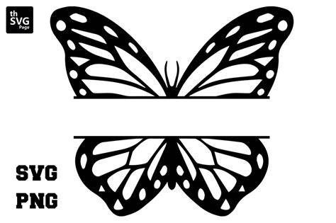 Butterfly monogram svg free