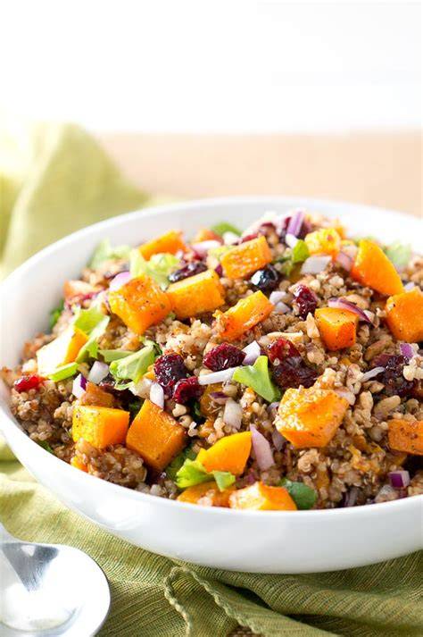 Butternut Quinoa Salad - Chefinoz