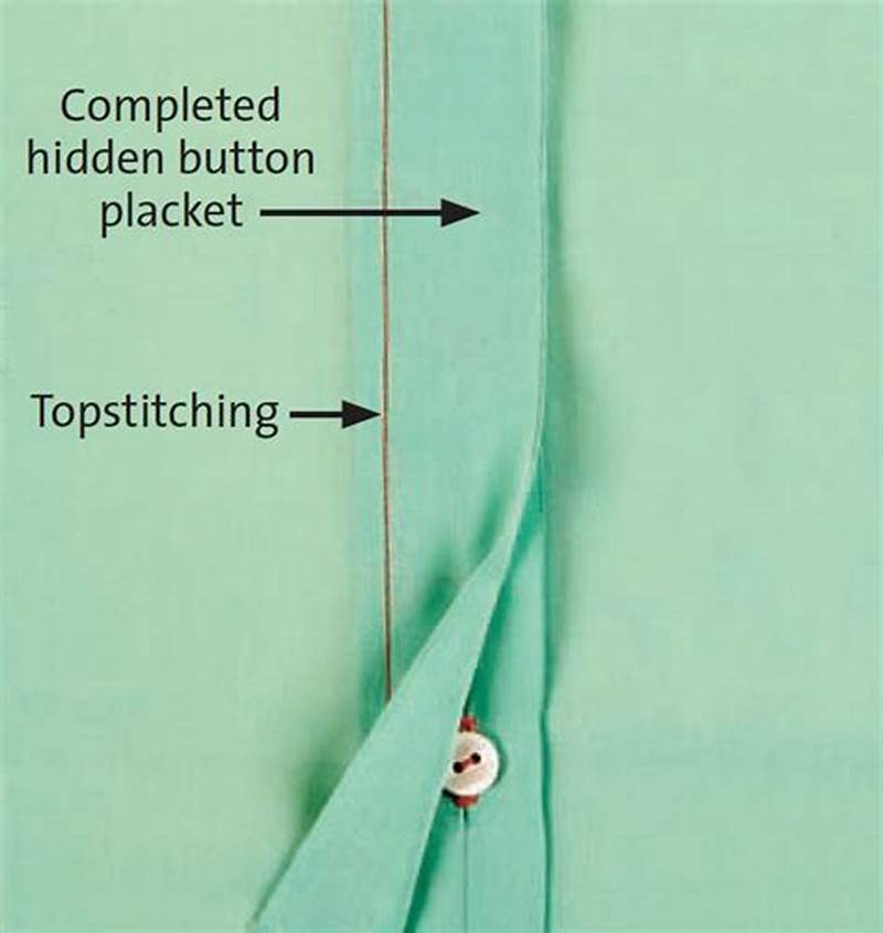 Button Placket Pattern