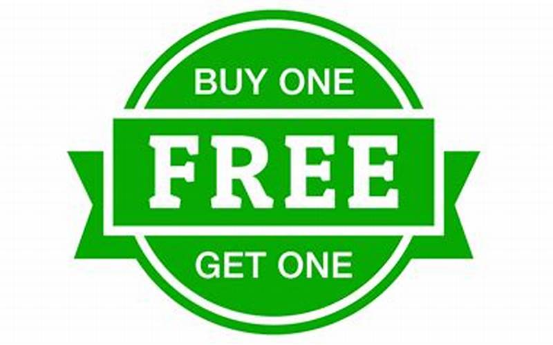 Buy One, Get One Free Deals