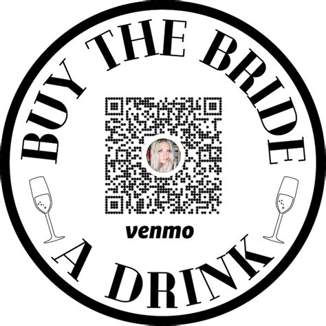 Buy The Bride A Drink Venmo Template