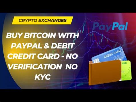 Buy Crypto With Credit Card No Verification