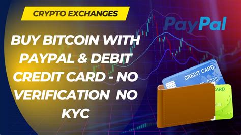 Buy Crypto With Debit Card No Verification