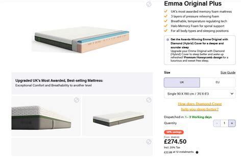 Buy the Emma Original if&hellip;