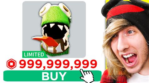 Buying Roblox\'s Most EXPENSIVE Items! - YouTube
