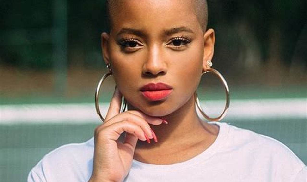 Buzz Cut Hairstyle for Women (Black Women)