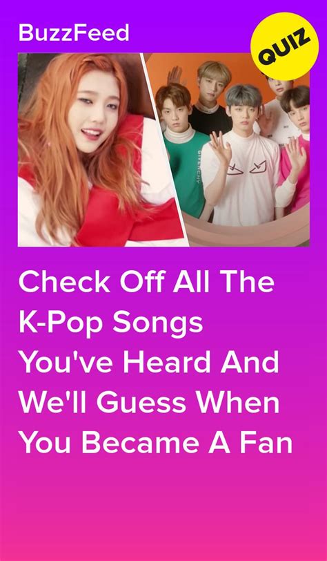 Buzzfeed Kpop Quiz