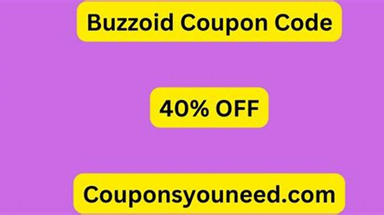 Buzzoid Coupon Code 2024