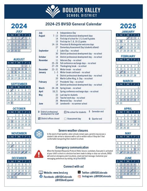 Bvsd Calendar 2019