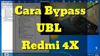 Bypass Ubl Redmi 4x