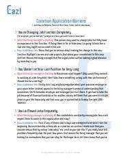 Bypassing Common Application Barriers