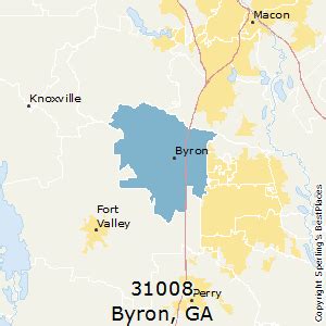 Byron Ga Zip Code Map