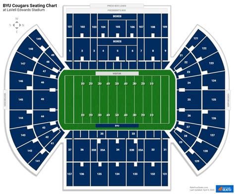 Byu Football Stadium Seating Chart