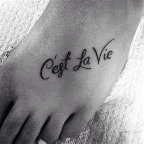 C Est La Vie Tattoo